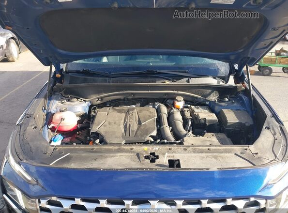 5NMS4DALXMH353607 2021 HYUNDAI SANTA FE Blue 