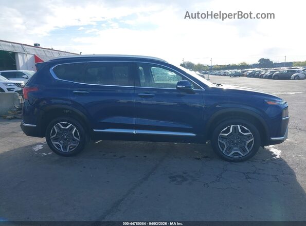 5NMS4DALXMH353607 2021 HYUNDAI SANTA FE Blue 
