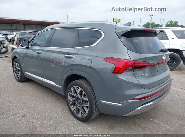 5NMS54AL1PH646927 2023 HYUNDAI SANTA FE CALLIGRAPHY Gray Задня ліва чверть