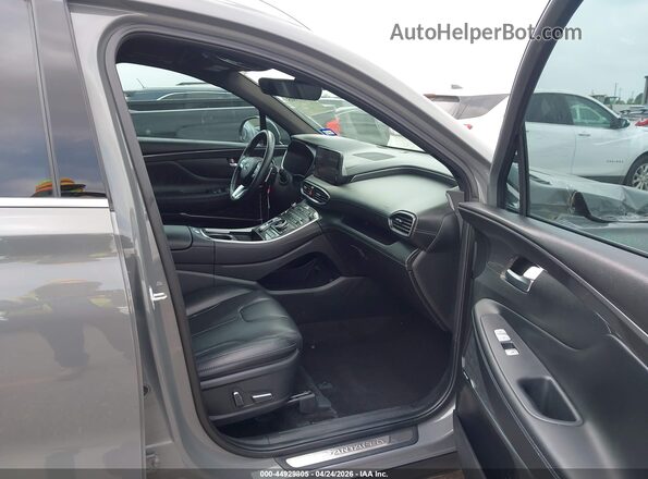 5NMS54AL1PH646927 2023 HYUNDAI SANTA FE CALLIGRAPHY Gray Вид салону спереду