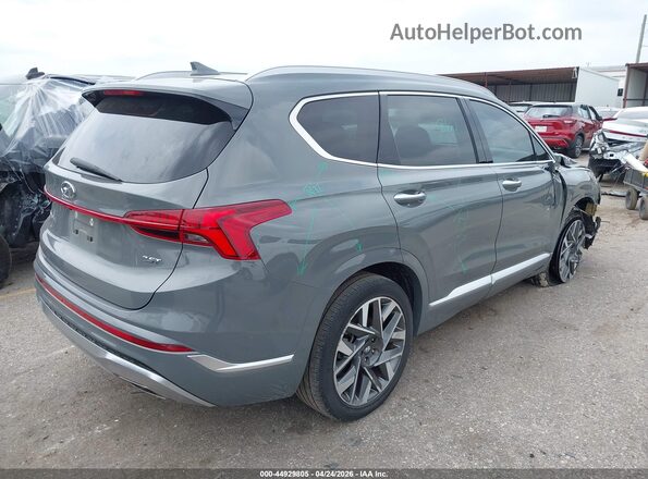 5NMS54AL1PH646927 2023 HYUNDAI SANTA FE CALLIGRAPHY Gray Задня права чверть