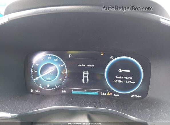 5NMS54AL1PH646927 2023 HYUNDAI SANTA FE CALLIGRAPHY Gray Вид задніх сидінь