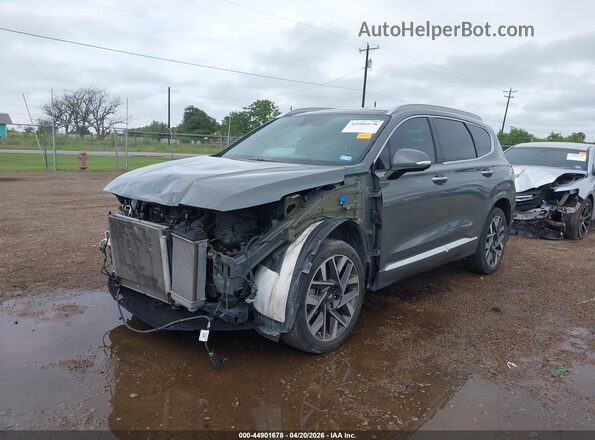 5NMS54AL1PH656843 2023 HYUNDAI SANTA FE CALLIGRAPHY Gray Передня ліва чверть