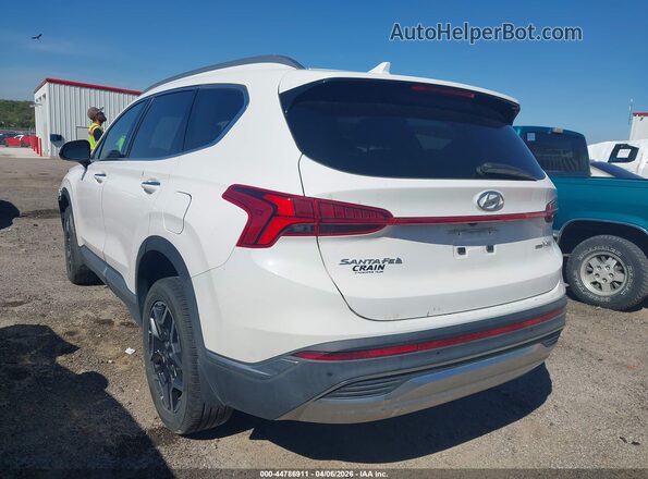 5NMS5DA15PH008761 2023 HYUNDAI SANTA FE HYBRID White უკანა მარცხენა