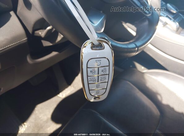 5NMS5DA15PH008761 2023 HYUNDAI SANTA FE HYBRID White წინა პანელის ხედი