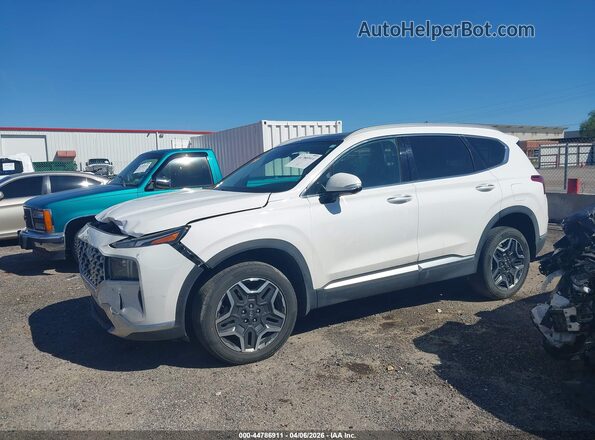 5NMS5DA15PH008761 2023 HYUNDAI SANTA FE HYBRID White სალონის 360-გრადუსიანი ხედი