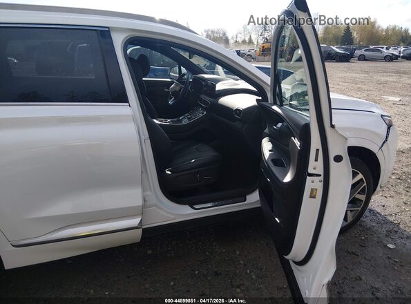 5NMS5DAL0NH447140 2022 HYUNDAI SANTA FE CALLIGRAPHY White Front interior view