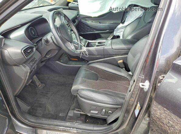 5NMS5DAL3PH492690 2023 HYUNDAI SANTA FE CALLIGRAPHY Charcoal წინა სალონის ხედი