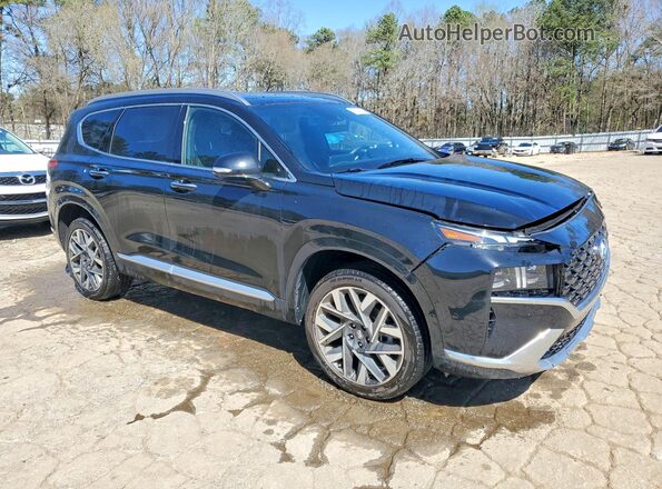 5NMS5DAL3PH500688 2023 HYUNDAI SANTA FE CALLIGRAPHY Black Передня права чверть