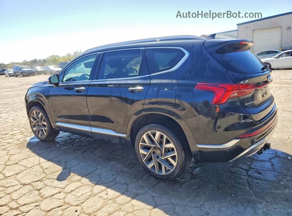 5NMS5DAL3PH500688 2023 HYUNDAI SANTA FE CALLIGRAPHY Black Задня ліва чверть