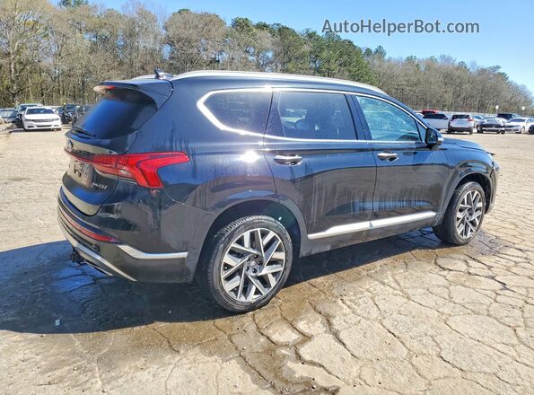 5NMS5DAL3PH500688 2023 HYUNDAI SANTA FE CALLIGRAPHY Black Задня права чверть