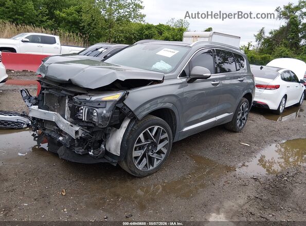 5NMS5DAL7NH447359 2022 HYUNDAI SANTA FE CALLIGRAPHY Gray Przód lewy