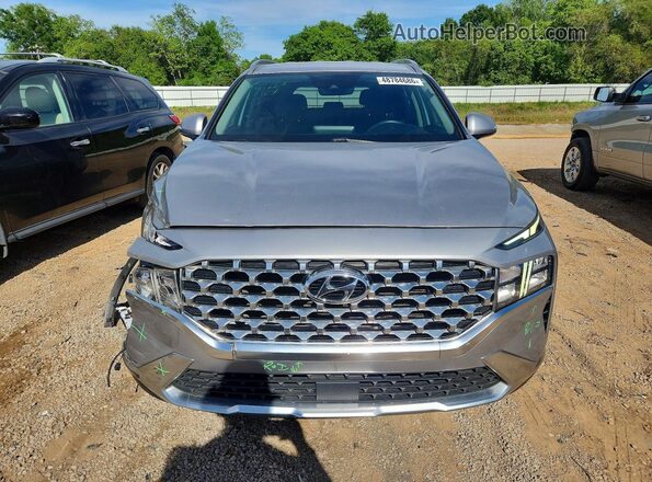 5NMS64AJ7MH317656 2021 HYUNDAI SANTA Серебряный Вид спереди