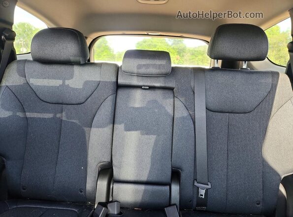 5NMS64AJ7MH317656 2021 HYUNDAI SANTA Серебряный Вид задних сидений