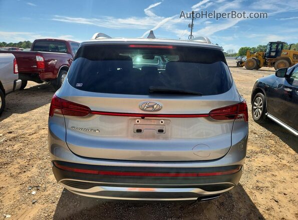 5NMS64AJ7MH317656 2021 HYUNDAI SANTA Серебряный Вид сзади