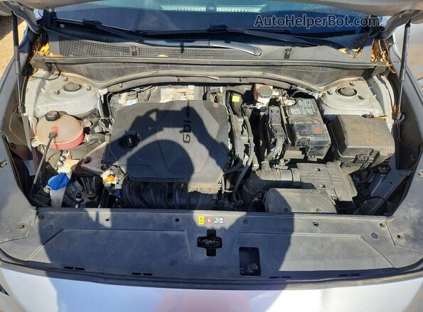 5NMS64AJ7MH317656 2021 HYUNDAI SANTA Серебряный Вид подкапотного пространства
