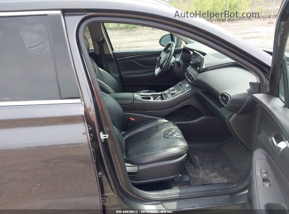 5NMS6DAJ1NH416541 2022 HYUNDAI SANTA FE Gray Սալոնի դիմացի տեսք