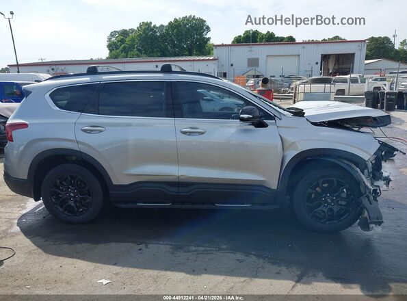 5NMS6DAJ5NH398822 2022 HYUNDAI SANTA FE Silver Rear interior view