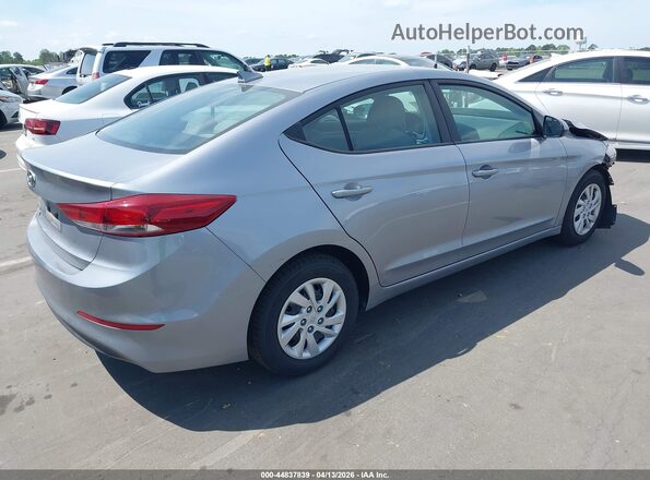 5NPD74LF0HH114602 2017 HYUNDAI ELANTRA Silver Задня права чверть