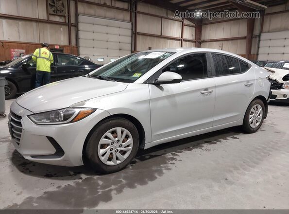 5NPD74LF0HH208124 2017 HYUNDAI ELANTRA Silver Front left