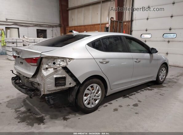 5NPD74LF0HH208124 2017 HYUNDAI ELANTRA Silver Rear right