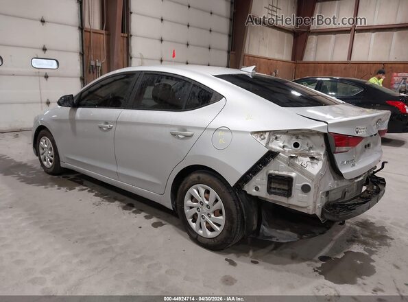 5NPD74LF0HH208124 2017 HYUNDAI ELANTRA Silver Rear left