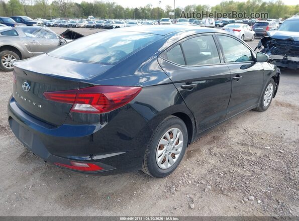 5NPD74LF0KH446241 2019 HYUNDAI ELANTRA Black Հետևի աջ