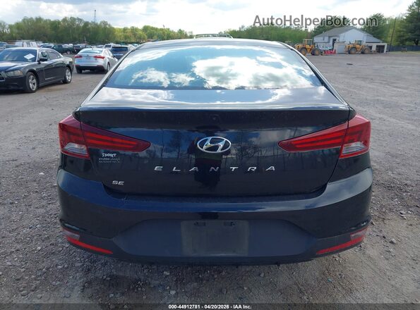 5NPD74LF0KH446241 2019 HYUNDAI ELANTRA Black 
