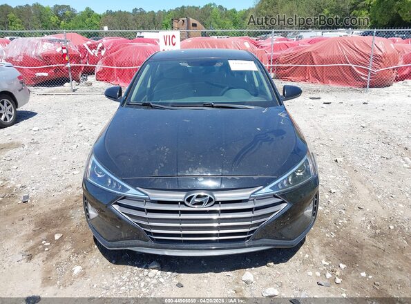 5NPD74LF0KH475755 2019 HYUNDAI ELANTRA Black Vista del cuadro de instrumentos