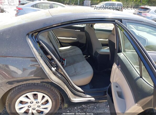 5NPD74LF0KH475755 2019 HYUNDAI ELANTRA Black Vista de la etiqueta del VIN