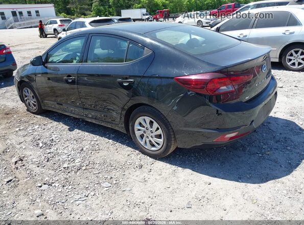 5NPD74LF0KH475755 2019 HYUNDAI ELANTRA Black Trasero izquierdo