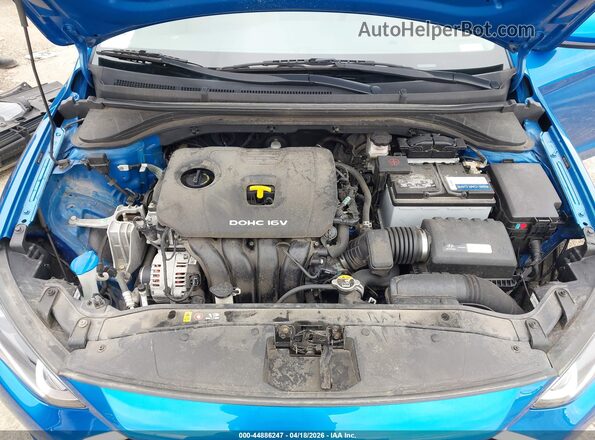 5NPD74LF1JH242210 2018 HYUNDAI ELANTRA Синий Вид сзади