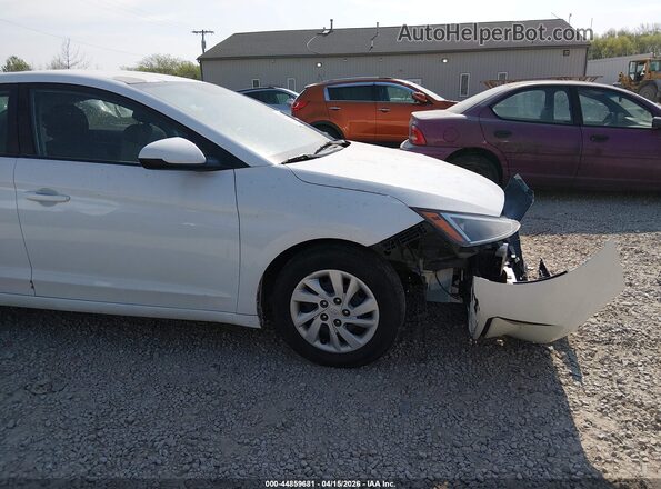 5NPD74LF1KH405388 2019 HYUNDAI ELANTRA Белый 