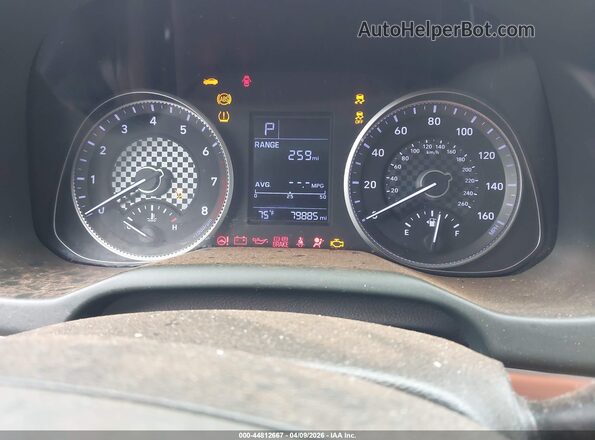 5NPD74LF1KH484853 2019 HYUNDAI ELANTRA Silver Widok tylnych siedzeń