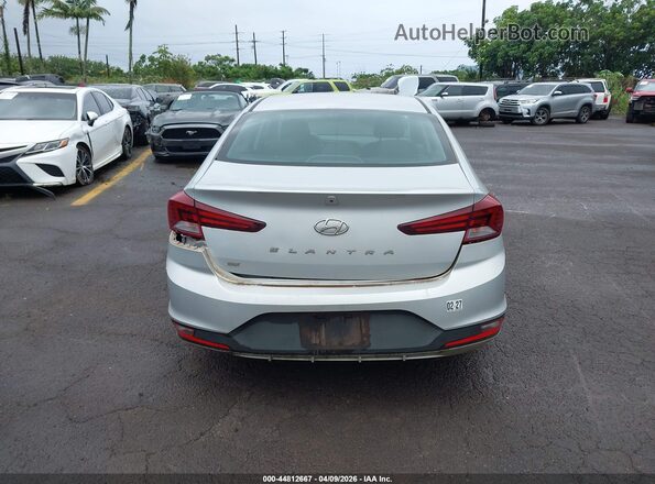 5NPD74LF1KH484853 2019 HYUNDAI ELANTRA Silver 