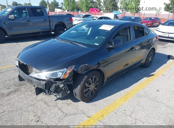 5NPD74LF1LH598756 2020 HYUNDAI ELANTRA Black Vista tres cuartos delantera izquierda