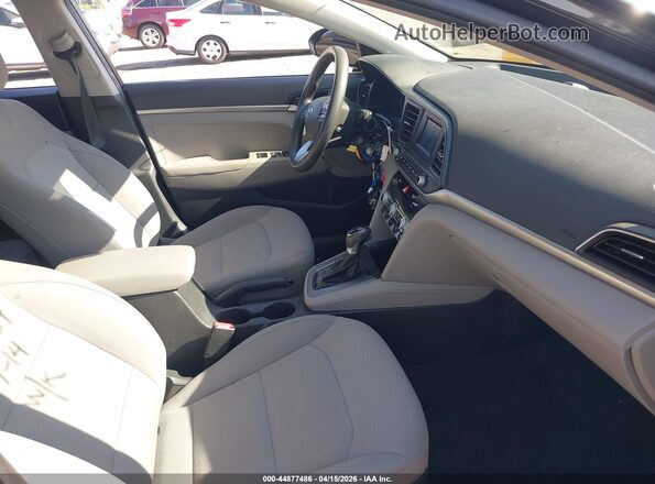 5NPD74LF1LH598756 2020 HYUNDAI ELANTRA Black Vista interior delantera
