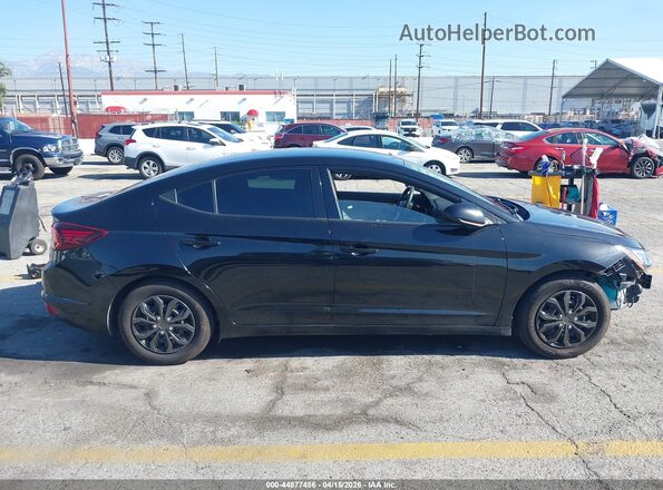 5NPD74LF1LH598756 2020 HYUNDAI ELANTRA Black Vista interior de 360 grados