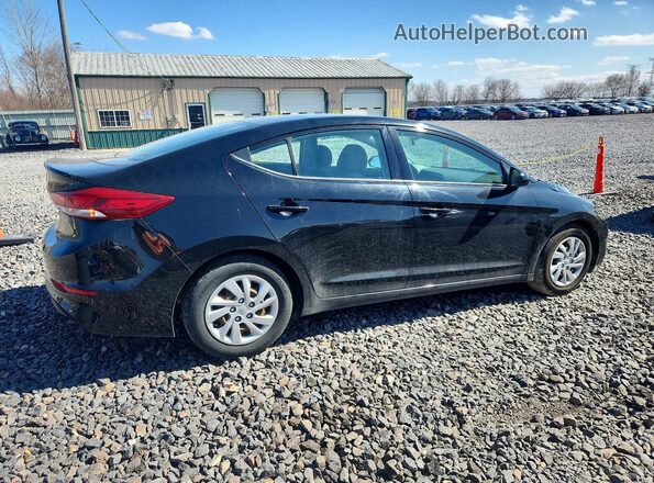 5NPD74LF2JH355308 2018 HYUNDAI ELANTRA Black უკანა მარჯვენა
