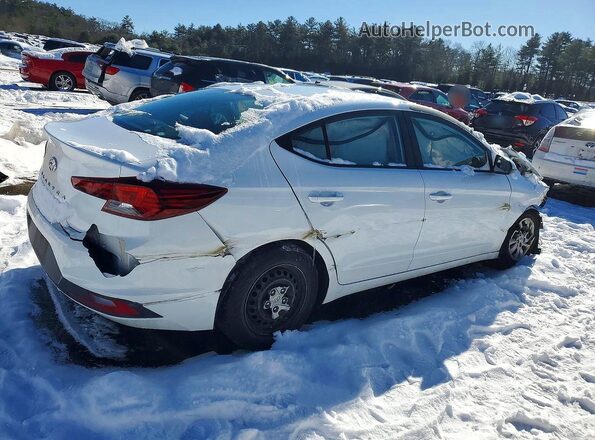 5NPD74LF2KH488930 2019 HYUNDAI ELANTRA White Tył prawy