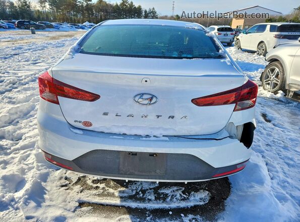5NPD74LF2KH488930 2019 HYUNDAI ELANTRA White Widok z tyłu