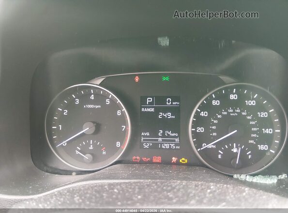 5NPD74LF3HH094507 2017 HYUNDAI ELANTRA Blue Widok tylnych siedzeń