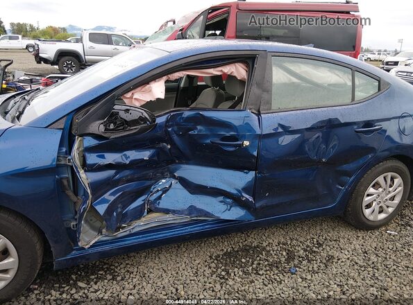 5NPD74LF3HH094507 2017 HYUNDAI ELANTRA Blue Widok z przodu