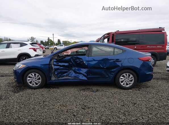 5NPD74LF3HH094507 2017 HYUNDAI ELANTRA Blue 