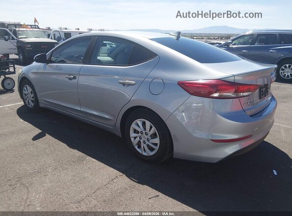 5NPD74LF3HH163308 2017 HYUNDAI ELANTRA Серебряный Задняя левая четверть