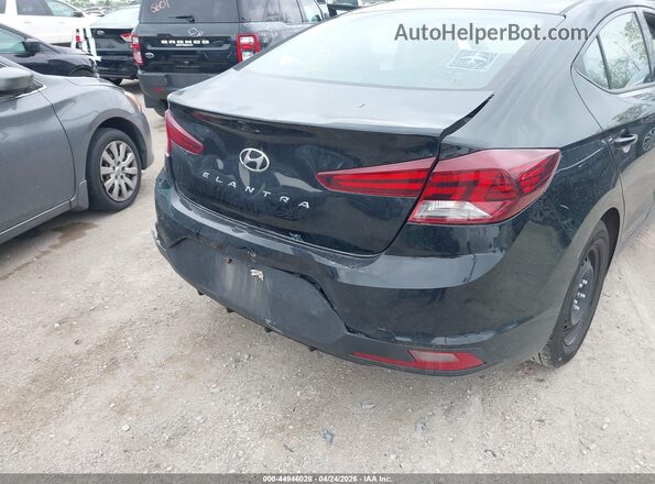 5NPD74LF3KH433564 2019 HYUNDAI ELANTRA Black 