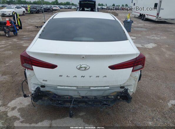5NPD74LF3KH442507 2019 HYUNDAI ELANTRA White 