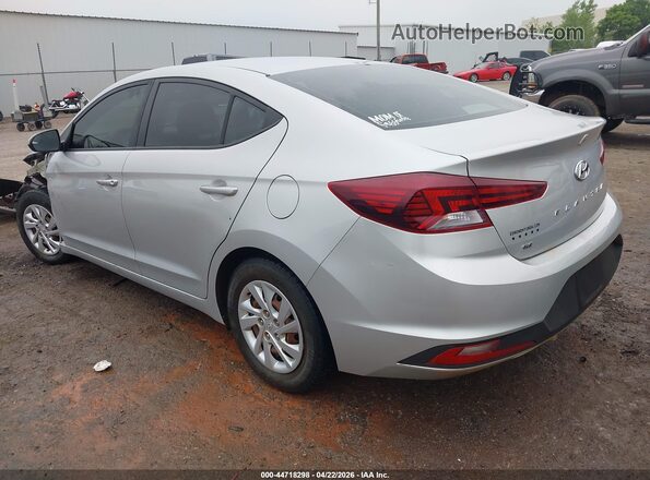 5NPD74LF3KH485986 2019 HYUNDAI ELANTRA Gray Rear left