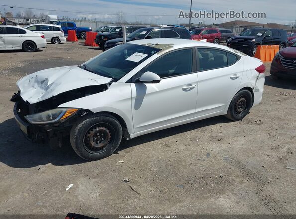 5NPD74LF5HH103434 2017 HYUNDAI ELANTRA White Front left