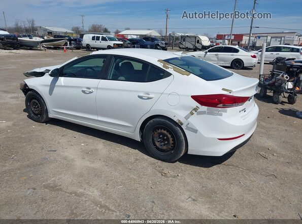 5NPD74LF5HH103434 2017 HYUNDAI ELANTRA White Rear left